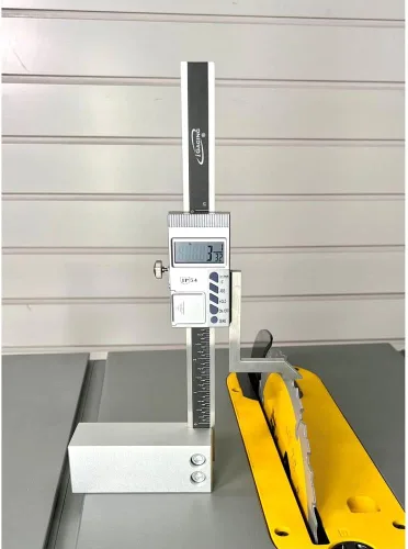 Miniatura 7 de iGaging Medidor de altura electrónico digital con base magnética, 6 pulgadas