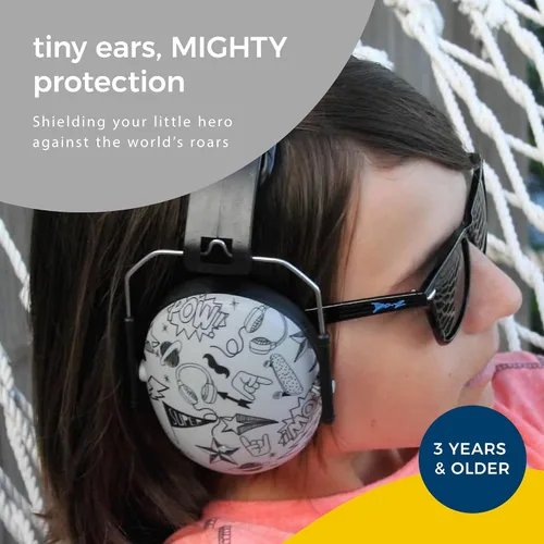 Miniatura 2 de BANZ Orejeras para niños de 2 años o más - Auriculares para niños con cancelación de ruido para ruidos fuertes y orejeras ajustables para niños