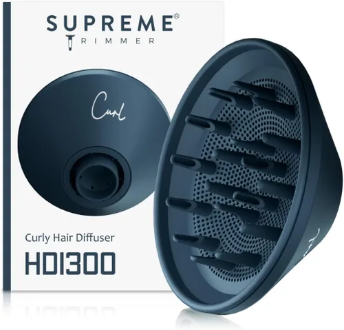 Miniatura 10 de Supreme Trimmer - Difusor de cabello rizado Adaptable para secador de pelo SHD347 para cabello rizado, ondulado y de aspecto natural HDi300 Negro