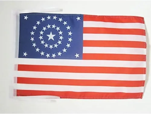 Miniatura 819 de Bandera de México AZ FLAG, 45.7 x 30.5 cm, con cordones - Pequeñas banderas mexicanas de 30 x 45 cm - Bandera de 45.7 x 30.5 cm