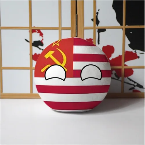 Miniatura 43 de Polandball Countryballs Muñeco de peluche Ucrania España Hungría Portugal Rumanía Grecia Austria México Polonia Ball (15,3.8 pulgadas)