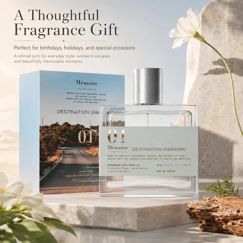 Miniatura 8 de Destination Unknown 3.4 oz. Eau de Parfum de Memoire Archives