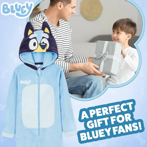 Miniatura 3 de Bluey Pijamas de forro polar para niños y niñas