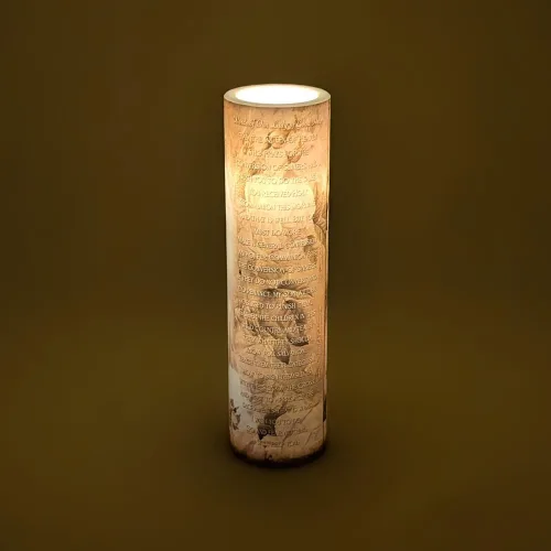 Miniatura 8 de Nuestra Señora de la Buena Ayuda, vela de oración devocional sin llama LED