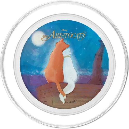Miniatura 2 de Disney The Aristocats - PopSockets MagSafe PopGrip con logotipo de retrato en acuarela para iPhone