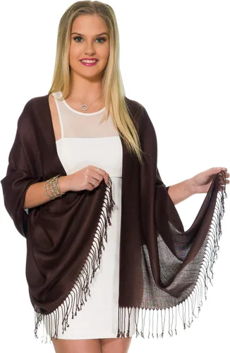 Miniatura 197 de Pashminas, chales y mantones para usar con vestidos de noche y en bodas, grandes y suaves