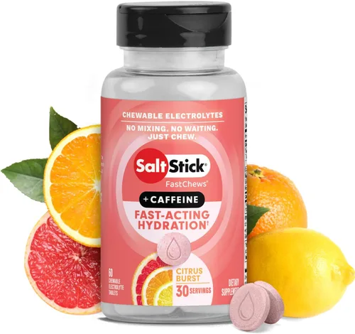 Miniatura 18 de SaltStick FastChews Electrólitos 60 tabletas de electrolitos masticables Tabletas de sal para corredores y nutrición deportiva de resistencia