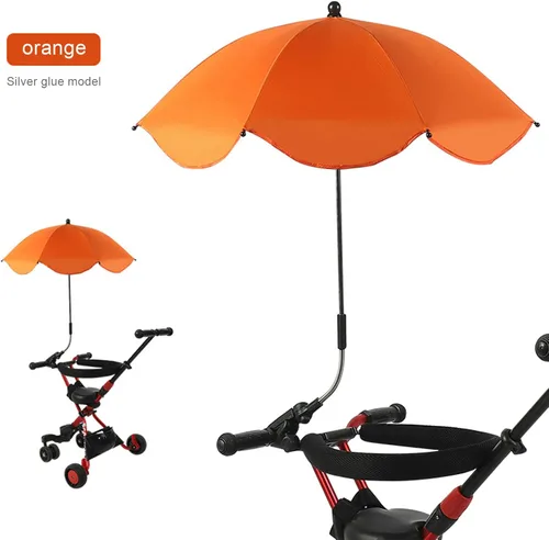 Miniatura 3 de TITA-DONG Paraguas para silla con abrazadera, sombrilla universal ajustable para silla de playa, protección UV, sombrilla para silla de patio, silla