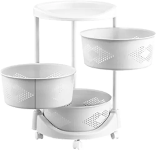 Carrito de almacenamiento con estantes de 3/4/5 capas, estante de almacenamiento, armario de cocina, sala de estar, estante de hueco, muebles para