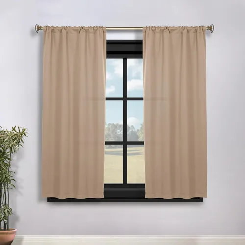 Miniatura 185 de Superior Cortinas Opacas, Oscurecimiento de Habitación, Dormitorio, Cortinas, Cocina, Acentos de Ventana de Sala de Estar, Bloqueo Solar, Térmico