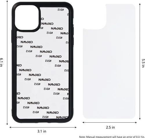 Miniatura 2 de 5 fundas para teléfono de sublimación para iPhone 11 de 6.1 pulgadas, fundas de teléfono imprimibles para teléfono personalizadas, fundas