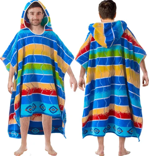 Miniatura 15 de Toallas con capucha para niños pequeños, de gran tamaño (2-4 años, 21 x 21 pulgadas), hechas de 100% algodón suave, toalla absorbente con capucha