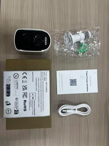 Miniatura 2 de Cámaras PHANSATIM para Seguridad del Hogar, Cámaras de Seguridad 2K Inalámbricas para Exteriores con Detección de Movimiento y Visión Nocturna a