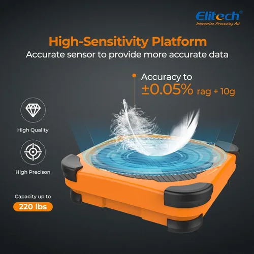 Miniatura 2 de Elitech LMC-200 escala refrigerante digital (220 Lb)