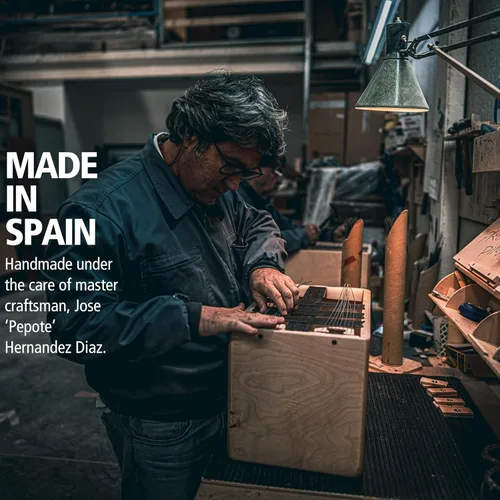 Miniatura 2 de Cajón de cuerdas Artisan Edition, Limba/Abedul Báltico — HECHO EN ESPAÑA — Línea Minera, 2 AÑOS DE GARANTÍA