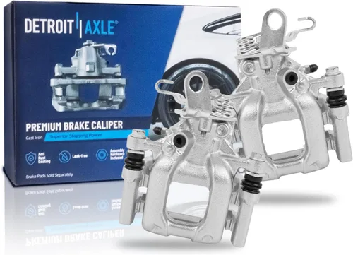 Miniatura 117 de Detroit Axle - Pinza de freno trasera izquierda para Chevrolet Equinox Captiva Sport GMC Terrain Saturn Vue Pontiac Torrent Pinza de freno lateral