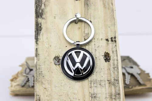 Miniatura 7 de Troika Llavero VW Volkswagen KR16-05/VW - Llavero con logotipo VW - Llavero adicional - Metal fundido - Cromado - Plata, plateado, Moderno