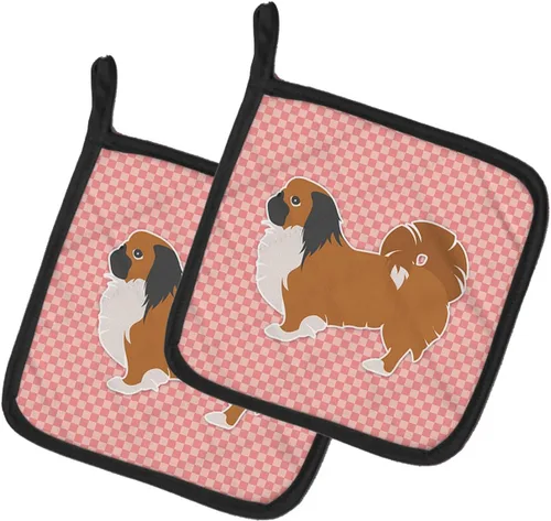 Miniatura 381 de Caroline's Treasures BB3567PTHD - Juego de soportes para ollas de cocina resistentes al calor, almohadillas calientes para cocinar, hornear, Copo