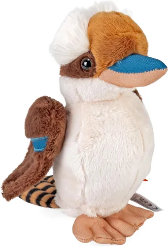 Wild Republic Pocketkins Eco Kookaburra, animal de peluche, 5 pulgadas, hecho de materiales reciclados, respetuoso con el medio ambiente