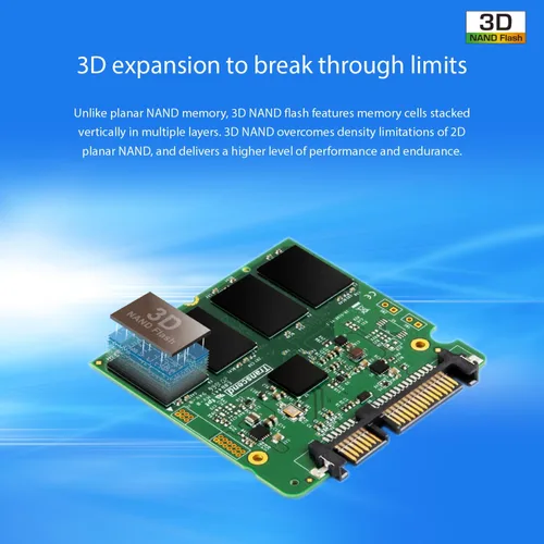 Miniatura 5 de Unidad de estado sólido de la marca Transcend, modelo TLC SATA III de 6 GB y 2.5".