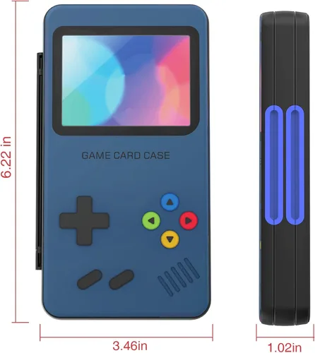 Miniatura 5 de Funda para tarjetas de juego Switch para Nintendo Switch/Switch OLED/Switch Lite, soporte para tarjetas de juegos con forro de color degradado