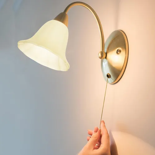 Miniatura 4 de OSALADI Pantalla de luz de vidrio Pantalla de lámpara de pie en forma de flor Pantalla de lámpara de repuesto para lámpara de mesa Lámpara de pie