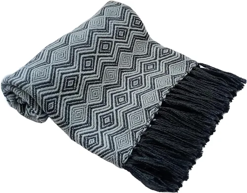 Miniatura 2 de TINKUY PERU - Chal de alpaca peruana de pashmina Ruana, 61 x 22 pulgadas, talla única