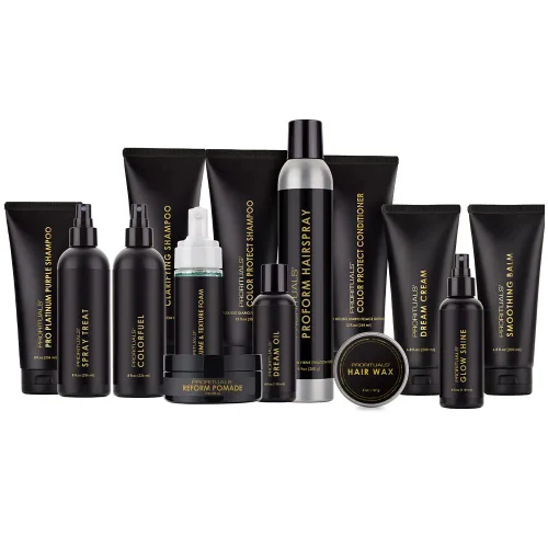 Miniatura 7 de Prorituals Balance Grow & Restore - Juego de champú y acondicionador antiencrespamiento para cabello seco y rizado, champú natural y acondicionador