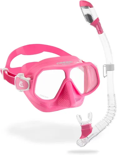 Miniatura 8 de Cressi Kit de snorkel para niños (máscara y esnórquel) para niños de 6 a 10 años - Rombo & Mini Dry: Diseñado en Italia