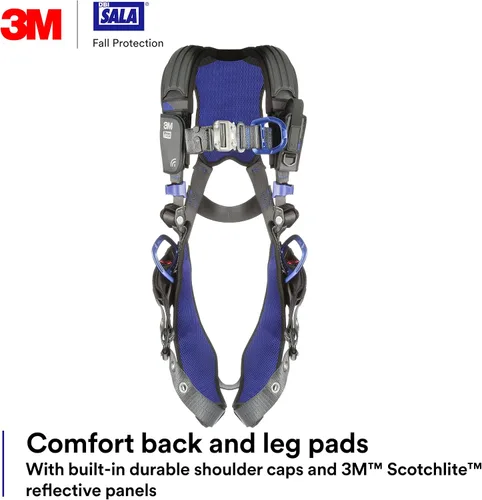 Miniatura 8 de 3M 1113421 DBI-SALA ExoFit X300 Comfort Vest Arnés de seguridad para escalada/posicionamiento, protección contra caídas en la industria general