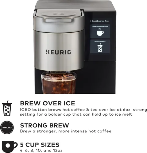 Miniatura 4 de Keurig K-2550 - Cafetera de una sola porción para empresas medianas, plomada, plata/negro