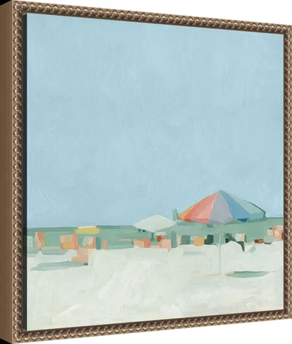 Miniatura 2 de Amanti Art Lienzo enmarcado para pared, 16 x 16 pulgadas, paleta de verano II por Emma Scarvey, lienzo enmarcado para pared, obras de arte