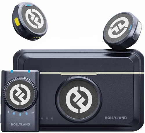 Miniatura 9 de Hollyland Lark M2 - Micrófono inalámbrico Lavalier para iPhone/Android/cámara/PC/portátil con conector Lightning/USB-C, 48 KHz 24 bits, rango