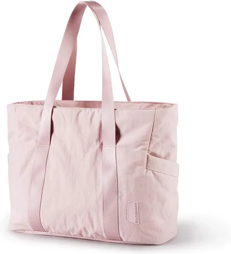 Miniatura 9 de BAGSMART Bolsa de mano para mujer, bolsa de mano con cremallera, bolsa de trabajo con compartimentos, bolsa de hombro para enfermera, para viajes