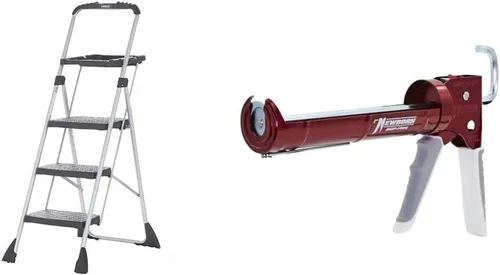 Miniatura 8 de Cosco Three Step Max Steel Work Platform & Scotch Cinta de pintor original multisuperficie, 94 pulgadas x 60 yardas (180 yardas en total), 2090, 3