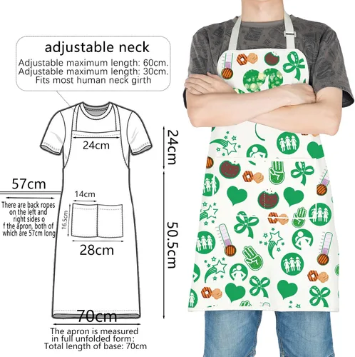 Miniatura 3 de TOBGBE Troop Leader Gifts Apron Dealer Pockets Apron for Chaos Coordinator Boss Manager Gift