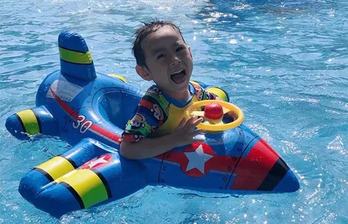 Miniatura 6 de Flotador inflable de natación para bebé, flotadores de piscina, juguetes para exteriores, anillo de natación, barco, para niños, bebés, niños