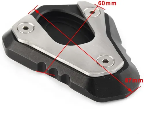 Miniatura 4 de Liru - Soporte extensor lateral de motocicleta para Kawasaki Z900 2017 2018 2019 2020, verde