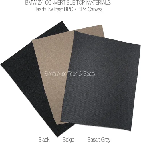 Miniatura 7 de Sierra Auto Tops Convertible Top Reemplazo para BMW 2003-2008 Z4, TwillFast RPC Canvas, negro, ventana de vidrio calefactable