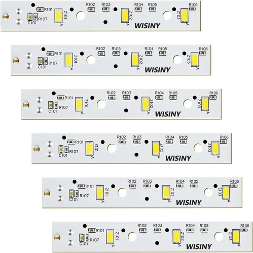 Miniatura 10 de WISINY WR55X26671 Bombilla LED para refrigeradores GE Foco LED para refrigerador LED y reemplazo de luz LED para refrigerador GE Reemplaza