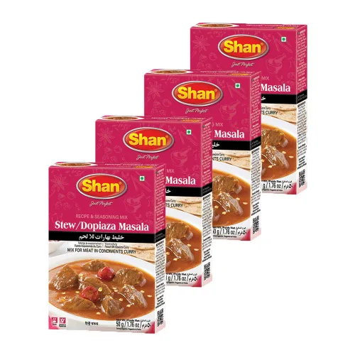 Miniatura 221 de Shan Korma Recipe and Seasoning Mix 1.76 oz (50g) - Spice Powder for Traditional Meat in Yogurt Sauce - Suitable for Vegetarians - Airtight Bag in a
