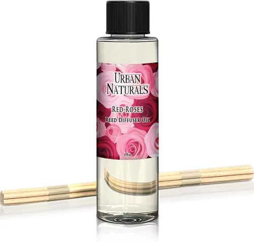 Miniatura 27 de Urban Naturals Recambio de aceite difusor de varillas ámbar y lavanda, lavanda relajante, ámbar cálido, aroma calmante para habitación, 4 onzas +