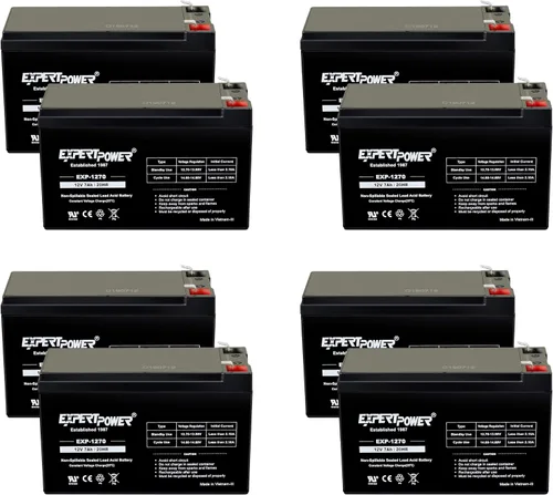 Miniatura 9 de Baterías de 12 volts para alarmas ExpertPower Paquete de 2