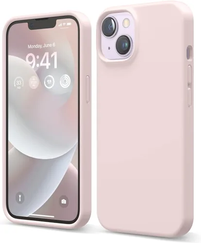 Miniatura 10 de elago Compatible con Funda para iPhone 14, Funda de Silicona Líquida, Cubierta Protectora de Cuerpo Completo, Resistente a Golpes, Diseño Delgado