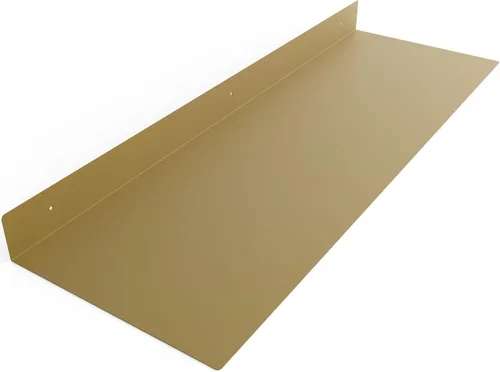 Miniatura 10 de Estante Flotante Lineal Hecho en EE.UU. - Acero Forjado Fabricado en EE.UU. - Estante Industrial de Metal de Servicio Pesado Montado en Pared