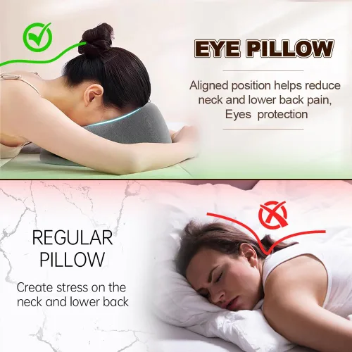 Miniatura 7 de Almohada boca abajo para mesa de masaje, reposacabezas de masaje para cama, dormir boca abajo, almohada BBL después de la cirugía, recuperación