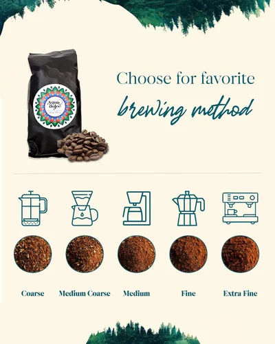 Miniatura 7 de Agua Dulce Café molido 100% arábica de origen único, especialidad gourmet de comercio justo de Costa Rica, proceso de miel, 12 onzas, paquete de 1