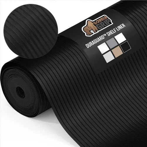 Miniatura 15 de GORILLA GRIP DuraGuard Forro para Estantes, 17.5x20 pulgadas Forros No Adhesivos para Gabinetes de Cocina, Cajones, Estantes, Refrigerador