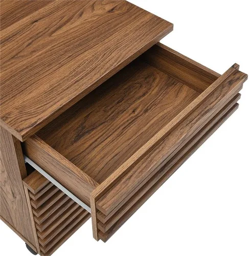 Miniatura 7 de Modway EEI-5704-WAL Archivador de madera, nogal