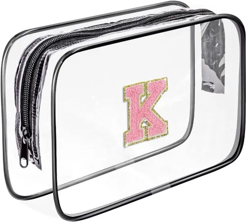Miniatura 11 de Bolsa de aseo transparente Fodofodo, bolsa de aseo de viaje portátil, bolsa de maquillaje impermeable, organizador de almacenamiento de cosméticos